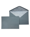 Sky Blue Velvet-Lined Envelope & Matching Card